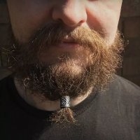Пръстен за брада, пръстен за коса beard ring брада, викинг,метъл., снимка 5 - Пръстени - 39030103