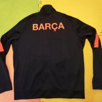 ''Nike FC Barcelona''оригинална мъжка спортна горница Л размер, снимка 6 - Спортни дрехи, екипи - 33239561