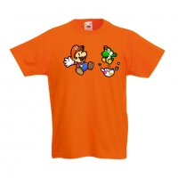 Детска тениска Супер Марио Super Mario 9, снимка 4 - Детски тениски и потници - 33083150