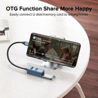 OTG hub, снимка 3 - USB Flash памети - 40796371