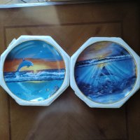 Порцеланови колекционерски чинии, снимка 1 - Колекции - 43063162