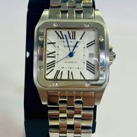 Часовник Cartier Santos 100, снимка 1 - Мъжки - 43884554