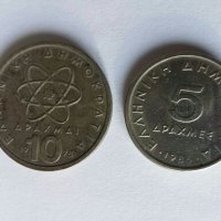 Монети Гърция 1978-1986г., снимка 2 - Нумизматика и бонистика - 28473105