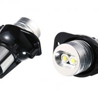 LED крушки за фарове Angel Eye Bmw E90, снимка 2 - Аксесоари и консумативи - 39623619