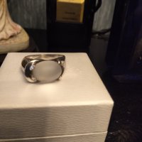  Авторски сребърен пръстен с  опал КОЛЕДНО НАМАЛЕНИЕ , снимка 4 - Пръстени - 37943399