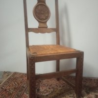 Двойка стари провансалски столове, снимка 4 - Столове - 43429088