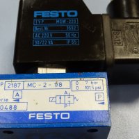 Пневматичен разпределител Festo MF, MCH, MFH , снимка 6 - Резервни части за машини - 32250175