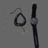 Модерни мъжки - бизнес/спортни кварцови ръчни часовници, снимка 2 - Мъжки - 42341628