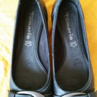 Продавам дамски кожени обувки Тамарис, снимка 2 - Дамски ежедневни обувки - 38184470