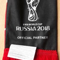 Шал от световно първенство по футбол 2018 в Русия. Кока кола, официален продукт, снимка 3 - Фен артикули - 39565447