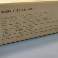 спиратален киселинноустойчив кран GEORG FISCHER +GF+ typ346, снимка 9 - Резервни части за машини - 36971121