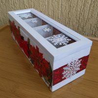 Уникална приказна кутия за чай с вълшебен ароматен подарък – изненада!, снимка 4 - Декорация за дома - 43377380