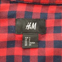 Мъжка карирана риза H&M размер S , снимка 2 - Ризи - 43137902