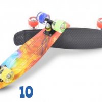 Скейтборд Penny board* LED Пениборд Светещи Колела * Пени Борд , снимка 7 - Скейтборд, ховърборд, уейвборд - 38697773