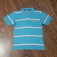 Синя тениска с яка OVS 116см-5лв. НАМАЛЕНИЕ, снимка 1 - Детски тениски и потници - 28879603