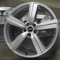 Оригинални алуминиеви джанти 20'' цола Audi 5x112 9х20'' ЕТ38 Ф 66.6  централен отвор.
Чисто нови! , снимка 1 - Гуми и джанти - 43972351