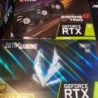 Чисто нова видеокарта ZOTAC Gaming GeForce RTX 3090 Trinity OC, снимка 1 - Видеокарти - 34777501