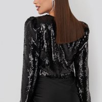 Елегантна оригинална блуза, снимка 2 - Блузи с дълъг ръкав и пуловери - 36793360