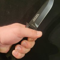 Тактически нож стомана 12C27 , снимка 4 - Ножове - 34963710