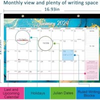 Нов Комплект Календари 2024-2025 за Стена и Бюро, снимка 7 - Други стоки за дома - 43271389