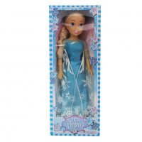 ICE PRINCESS Кукла със синя рокля 80см. BD2001, снимка 1 - Кукли - 38927894