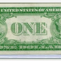 USA 🇺🇸 $ 1 DOLLAR 1935-A ОГЛЕДАЛЕН СЕРИЕН НОМЕР XF +, снимка 3 - Нумизматика и бонистика - 38850765