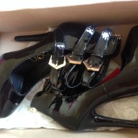 елегантни обувки с висок ток, снимка 1 - Дамски обувки на ток - 26390720