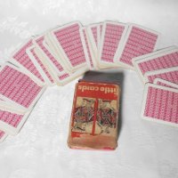 Стари Редки Мини Карти за Игра, , Ретро Карти - 52 бр., снимка 8 - Карти за игра - 39986195