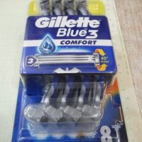 Комплект самобръсначки "Gillette Blue 3 COMFORT - 6+2" нов, снимка 2 - Други - 40812761