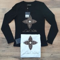 Уникални дамски блузи KARL, GUESS, DIOR, DOLCE&GABANA, BURBERRY. Топ качество, снимка 4 - Блузи с дълъг ръкав и пуловери - 38216872