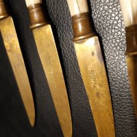Комплект ножове, снимка 2 - Антикварни и старинни предмети - 27871009