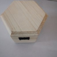Дървена кутия 12 см. h 8.5 см. , снимка 3 - Други стоки за дома - 39232156
