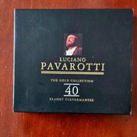 Луксозен Двоен LUCIANO PAVAROTTI Златни  40 Хита, снимка 1 - CD дискове - 44139067