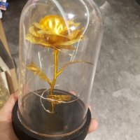 LED роза, снимка 3 - Изкуствени цветя - 43136021