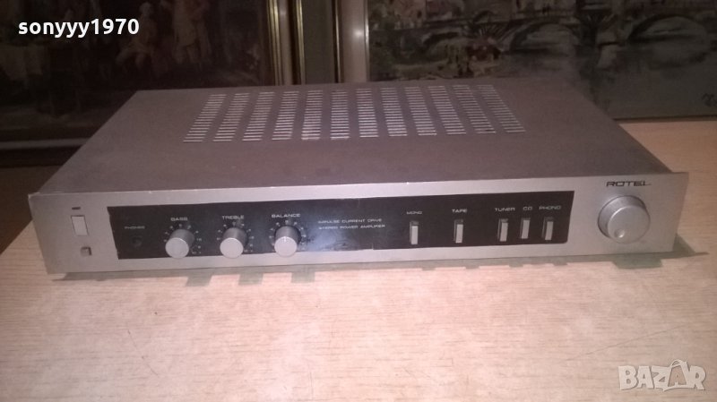 rotel ra-820 ll-stereo amplifier-внос франция, снимка 1