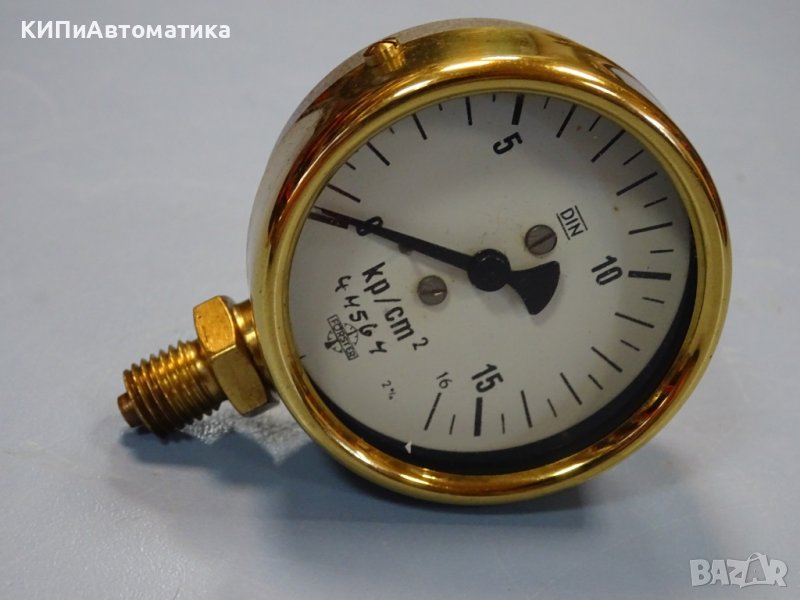 манометър FORSTER Manometer 0-15Bar , снимка 1