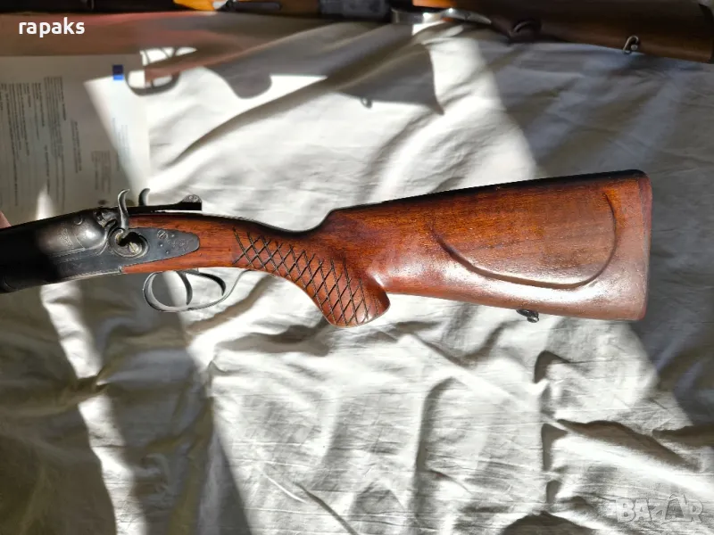 Обезопасена ловна двуцевка. Деактивирана Тула, карабина

, снимка 1