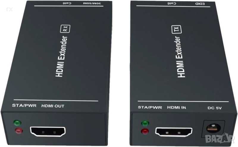 HDMI удължител по LAN 1080p@60Hz, 3D  Cat5e/Cat6/Cat 7, снимка 1
