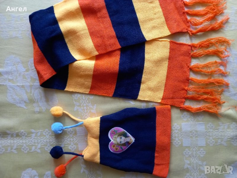 Детски комплект шал и шапка, снимка 1