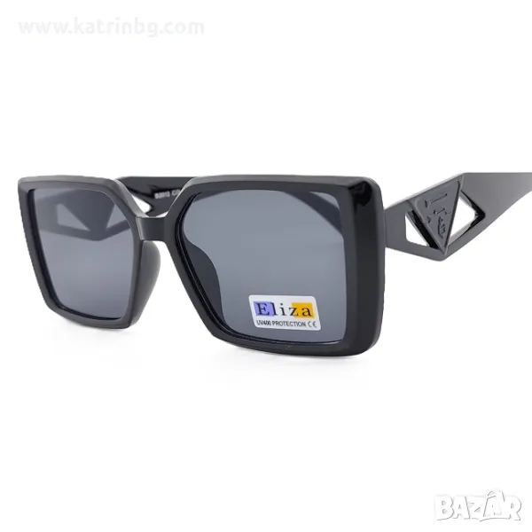 Слънчеви очила квадратни в черно с интересна рамка Код на продукта:DASL-25, снимка 1