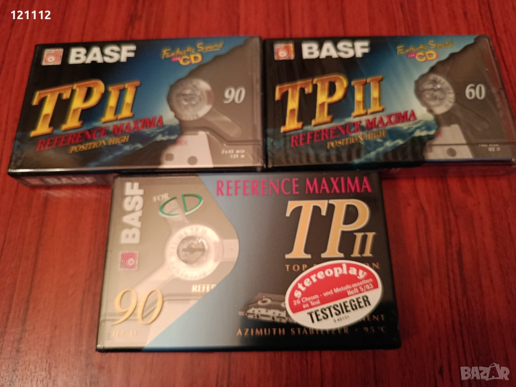 Аудио касети BASF TP II, снимка 1