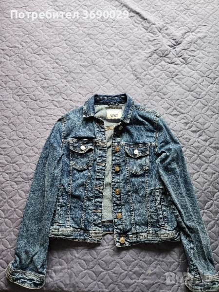 Дънково яке Only, размер 38, снимка 1