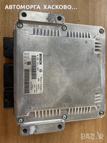 КОМПЮТЪР ДВИГАTЕЛ PEUGEOT 307 2.0 HDI  BOSCH 0281011341, снимка 1