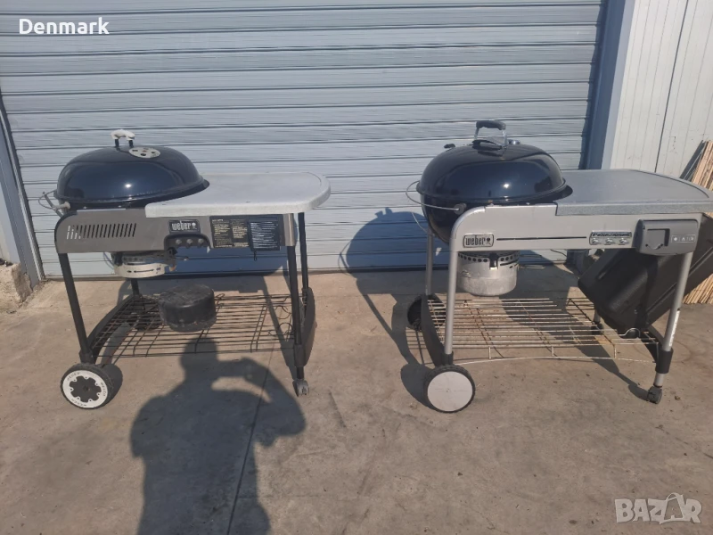 Барбекюта на дървени въглища Weber, снимка 1