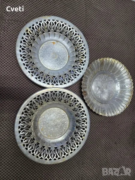 Алуминиеви чинии за плодове от СССР , снимка 1