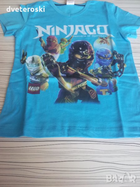 Детска пижама с къс ръкав за момче ръст 110, снимка 1