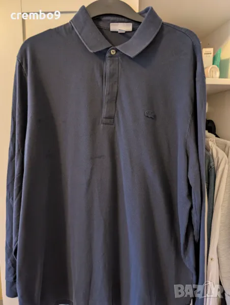 Мъжка поло тениска с дълги ръкави Lacoste размер, снимка 1