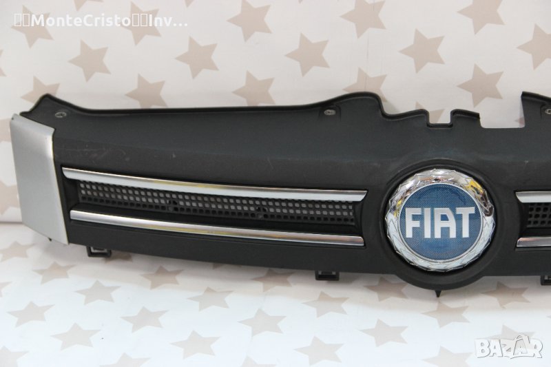 Предна решетка Fiat Panda (2003-2012г.) предна емблема Фиат Панда / 735363745, снимка 1