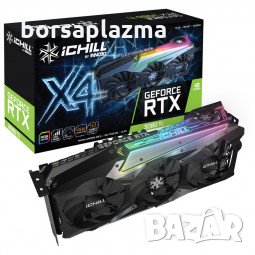 Чисто нова видеокарта INNO3D GeForce RTX 3080 Ti iChill X4 LHR, 12288 MB GDDR6X, снимка 1