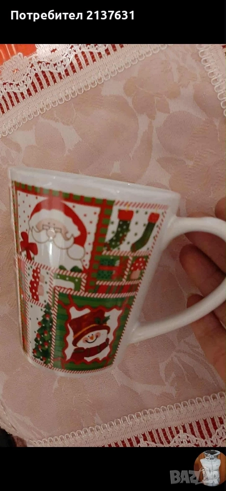 НОВИ ! КОЛЕДНИ ЧАШИ- НЕМСКО КАЧЕСТВО , снимка 1